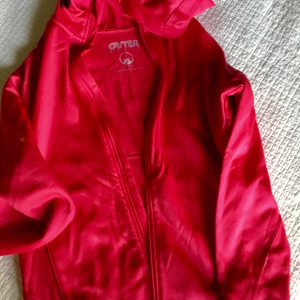 Pink Outer Style Workout Jacket